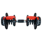 Mancuerna Regulable Rápidamente Ajustable De 2 A 24 Kg En Pvc Gladiatorfit - Negro Mancuerna Regulable Rápidamente Ajustable De 2 A 24 Kg En Pvc Gladiatorfit - Negro