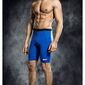 Seleccione Los Pantalones Cortos Térmicos 6400 - Negro/Azul - Bermuda Deportiva 