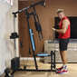 Behumax Máquina Multiestação Multigym 300 - Preto/Azul Behumax Máquina Multiestação Multigym 300 - Preto/Azul