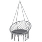 Silla Hamaca Colgante Redondo Outsunny 84a-194v01gy Silla Hamaca Colgante Redondo Outsunny 84a-194v01gy