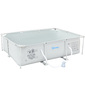 Piscina Desmontável Outsunny 848-016v91gy - Branco Piscina Desmontável Outsunny 848-016v91gy - Branco