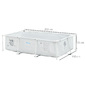 Piscina Desmontável Outsunny 848-016v91gy - Branco Piscina Desmontável Outsunny 848-016v91gy - Branco
