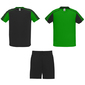 Conjunto Deportivo Juve 2 Camisetas Y 1 Pantalón - Verde Fluor 