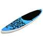 Prancha Insuflável Vidaxl - Azul - Prancha Paddle Surf 