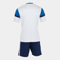 Set Camiseta Y Short Joma Danubio - Blanco/Azul - Set Niño Set Camiseta Y Short Joma Danubio - Blanco/Azul - Set Niño