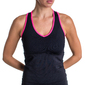 Camiseta De Pádel Y Tenis Kandy Bb By Belén Berbel - Negro/Fucsia - Ropa Deportiva Padel Y Tenis Mujer Camiseta De Pádel Y Tenis Kandy Bb By Belén Berbel - Negro/Fucsia - Ropa Deportiva Padel Y Tenis Mujer