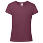T-shirt Fruit Of The Loom Sofspun (Pack De 2) - Borgonha T-shirt Fruit Of The Loom Sofspun (Pack De 2) - Borgonha