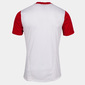 Camiseta Manga Corta Joma Hispa Iv Blanco Rojo - Blanco/Rojo - Camiseta Manga Corta Hombre 