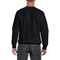 Sudadera Cuello Redondo Mangas Setin Modelo Dryblend Adultos (13 Colores) Gildan (Negro) - Negro Sudadera Cuello Redondo Mangas Setin Modelo Dryblend Adultos (13 Colores) Gildan (Negro) - Negro