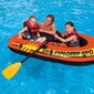 Barco Insuflável Explorer Pro200 Remos + Bomba 196x102x33 Cm - Laranja Barco Insuflável Explorer Pro200 Remos + Bomba 196x102x33 Cm - Laranja
