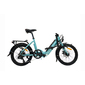Bicicleta Eléctrica Dobrável Flebi Swan 2022 - Preto - Bicicleta Eléctrica Dobrável Ligeira 50 km 