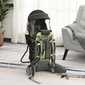 Homcom Mochila Portabebés Plegable Ergonómica Mochila Senderismo Con Base De Soporte Múltiples Bolsi Homcom Mochila Portabebés Plegable Ergonómica Mochila Senderismo Con Base De Soporte Múltiples Bolsi