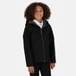 Regatta - Chaqueta Softshell Infantil Modelo Octagon 3 Con Capucha - Negro Regatta - Chaqueta Softshell Infantil Modelo Octagon 3 Con Capucha - Negro