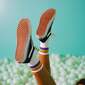 Calcetines American Socks Rainbow Pride Ankle High - Blanco - Calcetines Técnicos De Deporte Calcetines American Socks Rainbow Pride Ankle High - Blanco - Calcetines Técnicos De Deporte