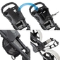 Carro De Golf Plegable Con 3 Ruedas Ecd-germany - Negro Carro De Golf Plegable Con 3 Ruedas Ecd-germany - Negro