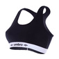 Sujetador Deportivo Femenino Umbro En Color Negro Sujetador Deportivo Femenino Umbro En Color Negro