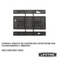 Mesa Con Bancos Plegable Ultrarresistente Lifetime 183x76x74 Cm Uv100 Marrón Mesa Con Bancos Plegable Ultrarresistente Lifetime 183x76x74 Cm Uv100 Marrón