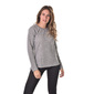 Sudadera Gris Melange Claro Audaz Fitness Sudadera Gris Melange Claro Audaz Fitness