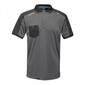 Camisa Pólo De Wicking Ofensivo Masculino Regatta (Selo Cinza) - Cinzento Camisa Pólo De Wicking Ofensivo Masculino Regatta (Selo Cinza) - Cinzento