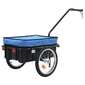 Remolque Para Bicicletas Vidaxl - Azul Remolque Para Bicicletas Vidaxl - Azul