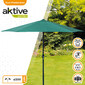 Guarda-sol Hexagonal 300 Cm Cor Verde Uv50 Aktive Garden Guarda-sol Hexagonal 300 Cm Cor Verde Uv50 Aktive Garden