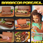 Grelhador De Cozinha Elétrica De Asar Portatil 1000w - Laranja - Churrasco Portatil Grelhador De Cozinha Elétrica De Asar Portatil 1000w - Laranja - Churrasco Portatil
