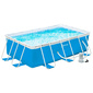 Piscina Com Purificador Outsunny 848-031v90 - Azul - PVC, Aço e PP Piscina Com Purificador Outsunny 848-031v90 - Azul - PVC, Aço e PP