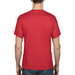 Camiseta De Manga Corta Gildan - Rojo 