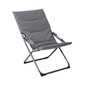 Tumbona Plegable Acolchada 4 Posiciones - Gris Tumbona Plegable Acolchada 4 Posiciones - Gris