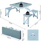 Mesa Picnic Plegable Con Asientos Outsunny® Mesa Picnic Plegable Con Asientos Outsunny®