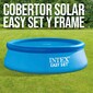 Cobertura Solar Intex Piscinas Easy Set/metal Frame ø366 Cm - Azul Cobertura Solar Intex Piscinas Easy Set/metal Frame ø366 Cm - Azul