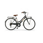 Bicicleta De Paseo Via Veneto 605lady, Cuadro De Acero, Ruedas De 700x35c, 6 Velocidades, Negra Bicicleta De Paseo Via Veneto 605lady, Cuadro De Acero, Ruedas De 700x35c, 6 Velocidades, Negra