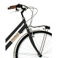 Bicicleta De Paseo Via Veneto 605lady, Cuadro De Acero, Ruedas De 700x35c, 6 Velocidades, Negra Bicicleta De Paseo Via Veneto 605lady, Cuadro De Acero, Ruedas De 700x35c, 6 Velocidades, Negra