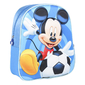 Mochila Mickey Mouse Con Forma 3d - Azul 