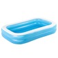 Bestway Piscina Inflable Familiar Rectangular Azul Blanco Bestway Piscina Inflable Familiar Rectangular Azul Blanco