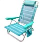 Silla De Playa Con Cojín Y Altura Del Respaldo Xl Aktive - Azul Silla De Playa Con Cojín Y Altura Del Respaldo Xl Aktive - Azul