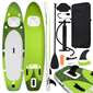 Set De Tabla De Paddle Surf Hinchable Vidaxl 330x76x10 Cm