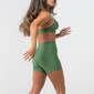 Set Top & Short Fire Forza - Verde - Conjunto Short & Top Fitness Mujer 