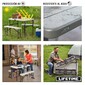 Mesa Plegable Con Bancos Ultrarresistente Lifetime 106x61x74 Cm Uv100 Mesa Plegable Con Bancos Ultrarresistente Lifetime 106x61x74 Cm Uv100