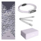 Pack Accesorios Yoga Pilates Lila Fitfiu Con Esterilla, Bloque, Aro, Correa Pack Accesorios Yoga Pilates Lila Fitfiu Con Esterilla, Bloque, Aro, Correa