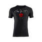 Camiseta Casual Sport Soft Duruss Padel - Negro - Camiseta Casual Manga Corta Hombre Camiseta Casual Sport Soft Duruss Padel - Negro - Camiseta Casual Manga Corta Hombre
