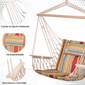 Outsunny Sillón Colgante Para Exterior Interior Multicolor 100x106cm Carga Max 105kg Outsunny Sillón Colgante Para Exterior Interior Multicolor 100x106cm Carga Max 105kg