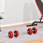 Conjunto Halteres 20kg Homcom A91-155 - Multicor Conjunto Halteres 20kg Homcom A91-155 - Multicor