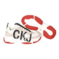 Sneaker Mizar Con Plataforma B4s0651 - Blanco/Gris Claro Sneaker Mizar Con Plataforma B4s0651 - Blanco/Gris Claro