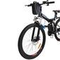 Bicicleta Eléctrica Plegable Space Lite 26" 21 Velocidades Shimano - Negro/Azul - Bicicleta Eléctrica Bicicleta Eléctrica Plegable Space Lite 26" 21 Velocidades Shimano - Negro/Azul - Bicicleta Eléctrica
