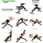 Banco De Musculación Ct80 Core Trainer Tunturi Banco De Musculación Ct80 Core Trainer Tunturi