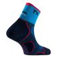 Calcetín Trail-running Lurbel Desafío Four - Azul marino/Fucsia Calcetín Trail-running Lurbel Desafío Four - Azul marino/Fucsia