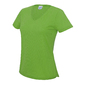 T-shirt Com Decote Em V Awdis - Verde 