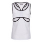 Camiseta Joma Tirantes Break 901388.201 - Blanco/Negro Camiseta Joma Tirantes Break 901388.201 - Blanco/Negro