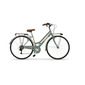 Bicicleta De Paseo Via Veneto 605lady, Cuadro De Acero, Ruedas De 700x35c, 6 Velocidades Gris Bicicleta De Paseo Via Veneto 605lady, Cuadro De Acero, Ruedas De 700x35c, 6 Velocidades Gris